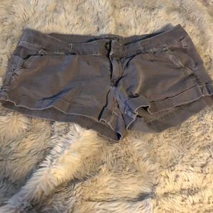 Gray American Eagle shorts